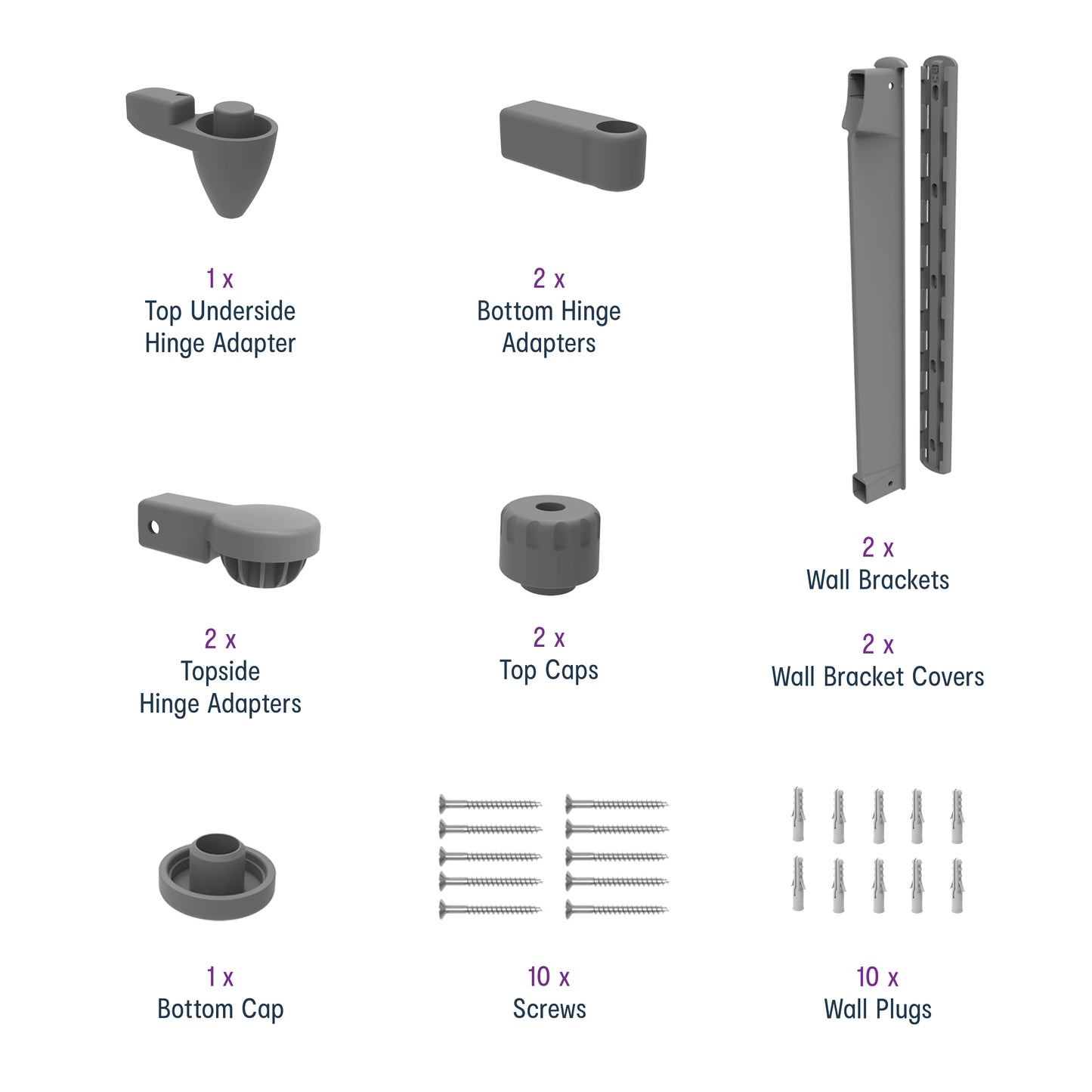 WALL MOUNTING KIT - 3-in-1 Playpen
